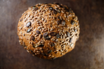 Körner Brot Closeup