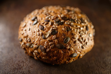 Körner Brot Closeup