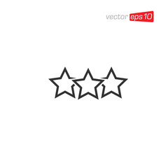 Star Icon Design Vector Template