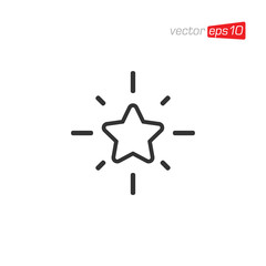 Star Icon Design Vector Template