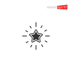 Star Icon Design Vector Template