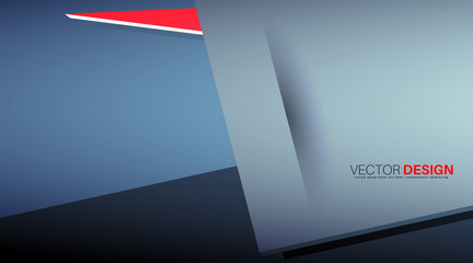 Vector material design background. The concept of creative abstract graphic layout