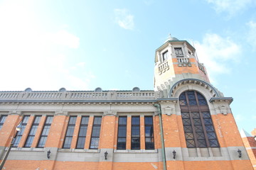 Heritage Building in Mojiko District, Kitakyushu, Japan