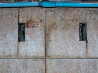hole, cap, pipe, water, texture, pattern, old, rough, material, textured, background, design, abstract, surface, wall, grunge, construction, stone, vintage, cement, concrete, gray, architecture, dirty