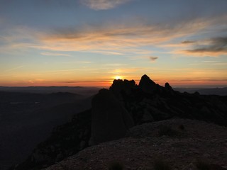 A punto de salir el sol