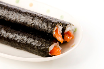 サーモンの細巻き寿司