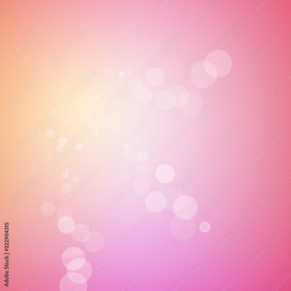 Aufkleber Abstract bokeh sparkles on blurred background
