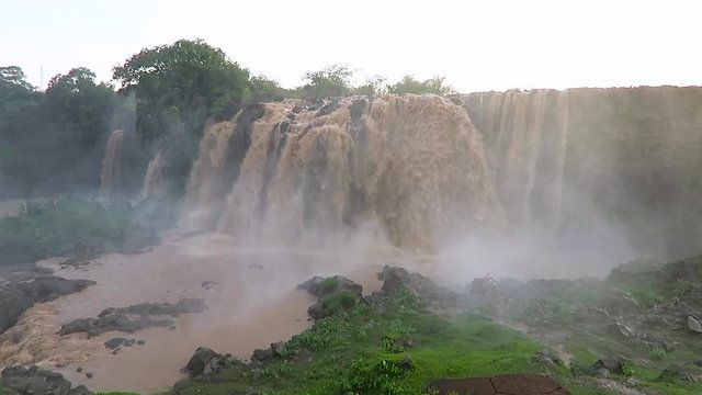 Blue Nile waterfalls in Ethiopia, Africa.