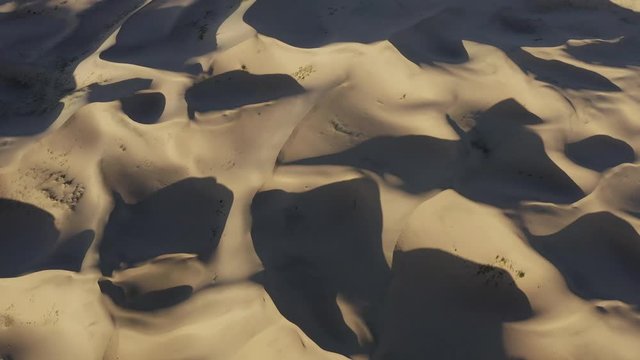 gobi desert drone shots in Mongolia