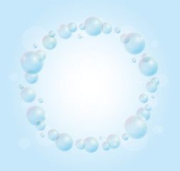 Bubble art design