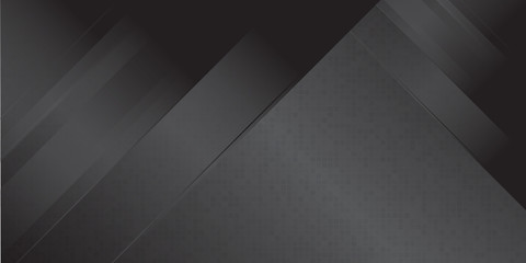 Black dark line rectangle gradient geometric abstract background