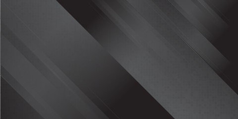 Black dark line rectangle gradient geometric abstract background