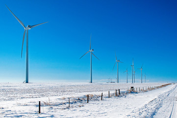 Wind Turbines in Eastern Colorado