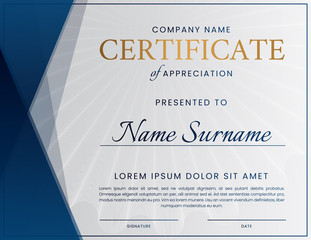 Professional Certificate Design