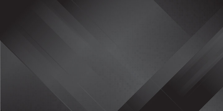 Black dark gradient geometric abstract background