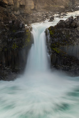 Gullfoss in Iceland during Spring