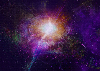 Horoscope Astologist Background Pattern Wallpaper