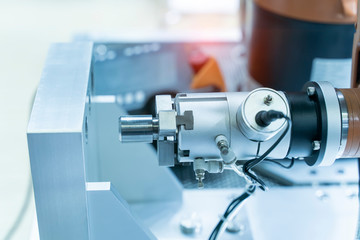 robotic pneumatic input to robot handle grip handle