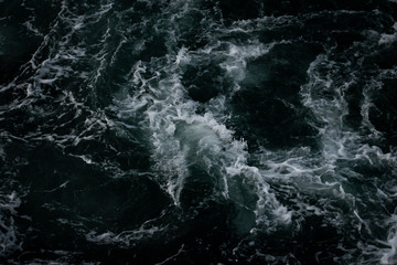 turbulent sea
