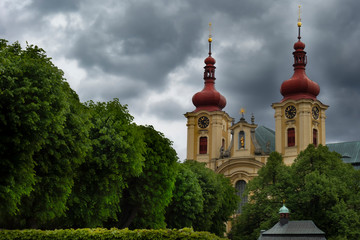 Fototapeta na wymiar church of Czech republic