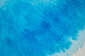blue texture with watercolor stains