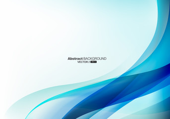 abstract background with curve wave and copy space