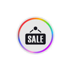 Sale Sign -  Modern App Button