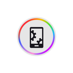 App Development -  Modern App Button