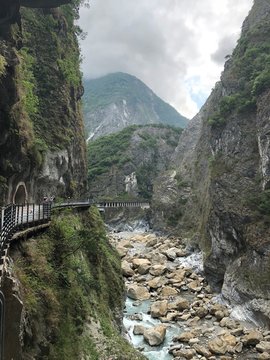 Mountain Gorge in Taiwan