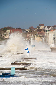 big storm in the north of France