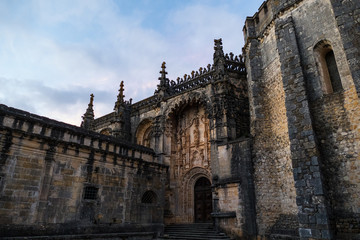 historic christian convent building in tomar portugal