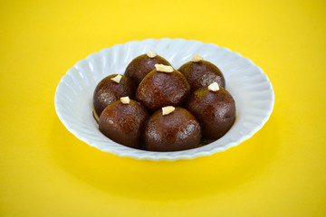 Indian Dessert or Sweet Dish Gulab Jamun