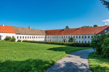 Wessobrunn Abbey, a Benedictine monastery near Weilheim in Bavaria, Germany