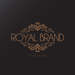 Luxurious Logo with Premium Ornament