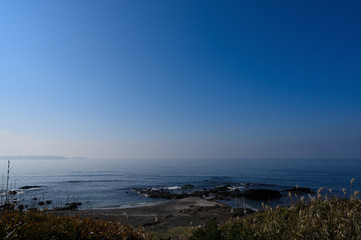 Fototapeta na wymiar ソレイユの海岸＠三浦半島