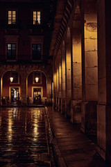 Fototapeta premium ulica w nocy