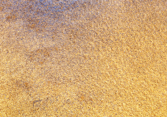 golden texture background. watercolor paper painted in gold paint. watercolor paper texture