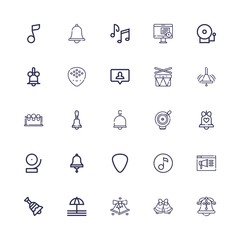 Editable 25 tone icons for web and mobile