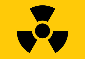Fototapeta premium Radiation icon. Radiation symbol vector