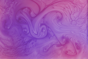 abstract image of colored mixed ink. abstract background