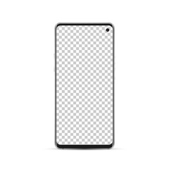 Mockup mobile smartphone for various applications and isolated on background.    