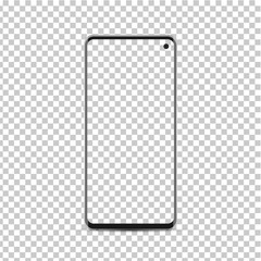 Smartphone all png can be used to identify your needs and mockup this  isolated on background. 