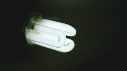 Compact Fluorescent Lamp with smooth light, energy background