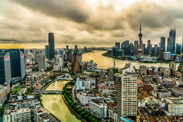 China Shanghai City Scenery
