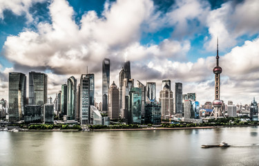 Obraz premium China Shanghai City Scenery