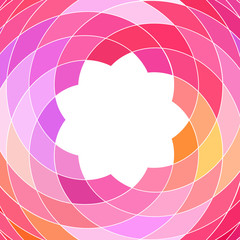 Abstract mosaic pattern