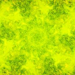 abstract  freen fractal background . Fantasy smoke abstract on black background. .