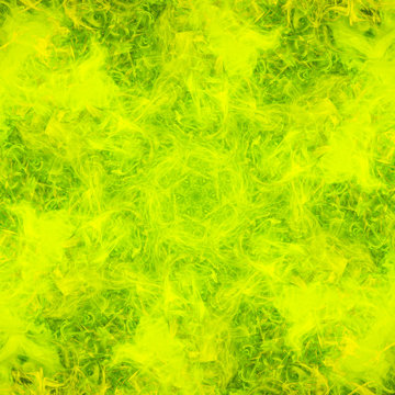 abstract  freen fractal background&nbsp;. Fantasy smoke abstract on black background.&nbsp;.