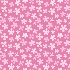 Seamless flower pattern.
