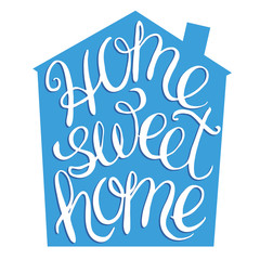 Obraz premium Home sweet home